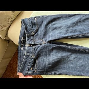 American Eagle low rise flare jeans
